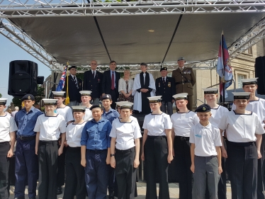 David Rutley MP at Armed Forces Day 2019