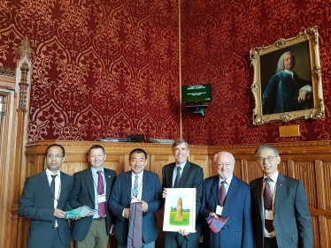 David Rutley MP with the Chinese delegates